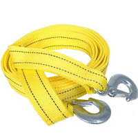 Heavy-Duty Car Tow Rope with Eagle Claw Hooks for Sedans, SUVs, and Off-Road Vehicles