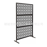 Outdoor Leaf Design Decorative Privacy Screen Panel for Garden Fencing