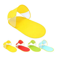 Pop-Up Beach Tent with UV Protection and Moisture-Proof Mat