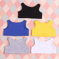 Cotton Doll T-Shirt Vest for 10-20cm Dolls