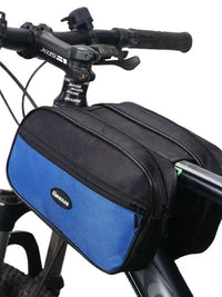 Bicycle Frame Bag with Water Bottle Holder for Mountain and Road Bikes