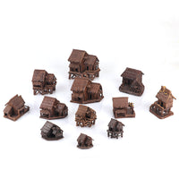 Aquarium Landscape Ceramic House Ornament for Fish Tank Decoration