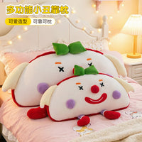 Cute Clown Plush Pillow Toy for Sofa Bed Cushion Kids Playmate Girlfriend Valentine's Day Gift