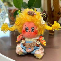 Doll Braided Pigtails Hair Accessories for 10cm Cotton Dolls