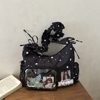 Transparent Ita Bag for Fandom, Small Capacity Korean Style Shoulder Crossbody Bag
