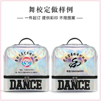 Kids Holographic Ballet Dance Backpack for Girls, Latin Dance Practice Bag
