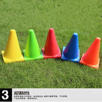 18cm/23cm Thickened Soccer Training Cones Obstacle Markers for Sports Training