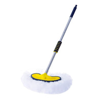 Car Wash Mop Brush with Water Flow and High-Pressure Spray Gun Kit