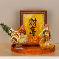 Creative Chinese Style Lucky Money Tree Ornament Set for Home Decor