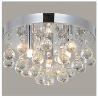 Crystal LED Ceiling Light for Dining Room, Bedroom, and Hallway