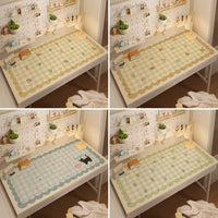 Double-Sided Waterproof Leather Desk Mat for Students and Children, Non-Slip and Eye-Protective