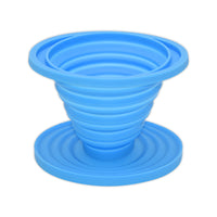 Collapsible Silicone Coffee Filter Cone for Outdoor and Travel