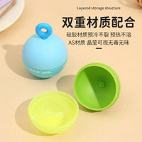 Creative Bulb Shape Ice Ball Mold Silicone Ice Cube Tray for Easy Release Large Ice Cubes