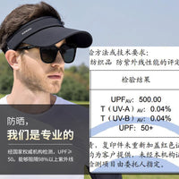 Men's UV Protection Quick Dry Visor for Outdoor Sports