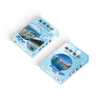 55 Pcs Geography Knowledge Lomo Cards for Students, High-Definition Learning Aid