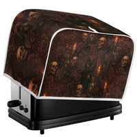 Halloween Pumpkin Ghost Toaster Cover Dust-proof Appliance Protector