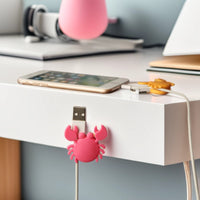 Desktop Cable Organizer Clips - Set of 3