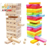 Wooden Rainbow Stacking Blocks for Kids, Educational Arch Building Toy