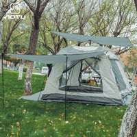 Waterproof Hexagonal Camping Tarp Sunshade for Outdoor Activities
