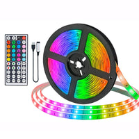 USB WiFi Smart RGB LED Strip Light Kit with Remote for Modern Home Decor