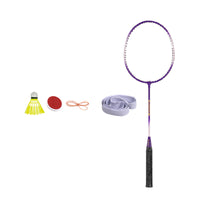 Single Player Badminton Trainer Set for Indoor Outdoor Practice - Solo Rebound Shuttlecock Training for Kids and Adults