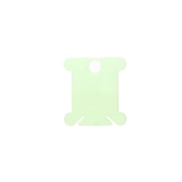 Candy Color Cross Stitch Floss Bobbins Plastic Translucent Frosted Thread Organizer Cards Winding Boards