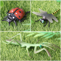 Miniature Insect and Wild Animal Figurines Set for Kids
