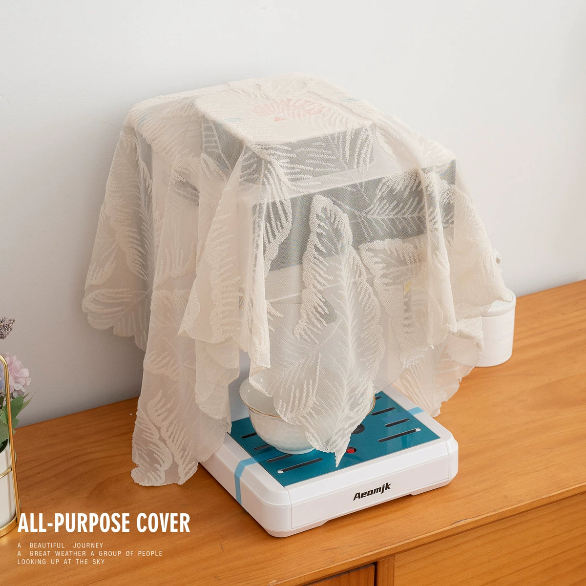 Dust Cover Cloth for Coffee Makers, Printers, and Rice Cookers, Multi-purpose Appliance Cover