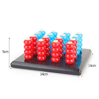 Montessori Wooden Gravity Chess Educational Toy for Kids, Math & Logic Board Game
