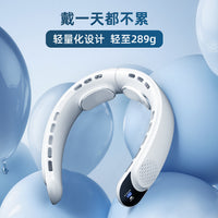 Portable USB Neck Fan for Dorms and Travel, Rechargeable Personal Fan