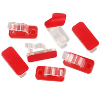 Self-Adhesive Acrylic Cable Clips for Power Cords and Wires