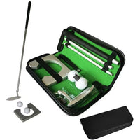 Portable Aluminum Alloy Golf Putter Set, 3-Section Detachable for Travel