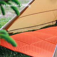 Mountain Spring Double IXPE Foam Camping Mat with Aluminum Film, Thickened Moisture-proof Picnic Pad