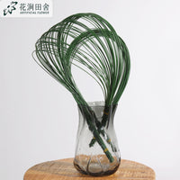 Artificial Green Iron Leaf Grass for Floral Arrangements and Wedding Decor