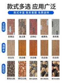 Lightweight Faux Stone PU Wall Panels for Exterior and Interior Decoration