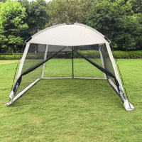 Outdoor Camping Mosquito Net Tent with Sunshade and Rainproof Canopy
