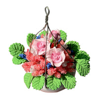 Miniature Clay Flower Pot Dollhouse Decor