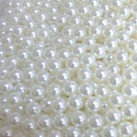 High-Luster Imitation Pearl Beads for DIY Crafts and Apparel