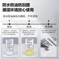 Thermal Shipping Label Paper for Logistics and E-commerce, Folded Fanfold Labels