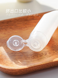Travel Size Squeeze Bottles Set for Toiletries, Shampoo, Lotion, and Cosmetics with Storage Case