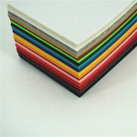 Self-Adhesive Colored Felt Fabric Sheets for Craft and Decoration, 1-5mm Thick Non-Woven Needle-Punched Material