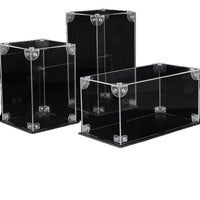 Acrylic Display Case for Collectibles and Figures, Clear Dustproof Storage Box