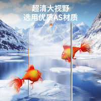 Desktop Glass Fish Tank with Lid for Home and Office