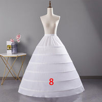 Adjustable Extra-Puffy Hoop Skirt Petticoat for Wedding Gowns & Performance Dresses