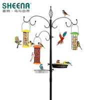 Outdoor Bird Feeder Pole Kit for Wild Birds - Garden Decoration & Hanging Feeder Stand