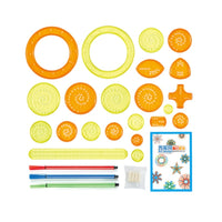 Kids' Spirograph Drawing Stencils Set Art Craft Geometric Ruler Toy