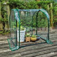 Outdoor Mini Greenhouse for Plants and Vegetables, Portable Walk-in Garden Hot House with Cover