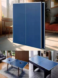 Indoor Foldable Table Tennis Table Top for Training and Competition