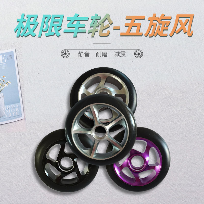 Aluminum Core PU Scooter Wheels with Bearings for Extreme Speed Scooters