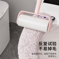 Thick Plush Waterproof Toilet Seat Cover, Self-Adhesive, Dirt-Resistant, Winter Bathroom Toilet Cushion Protector